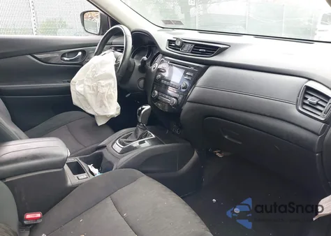 2017 Nissan Rogue Sv z USA, uszkodzony, nr VIN 5N1AT2MV1HC882072